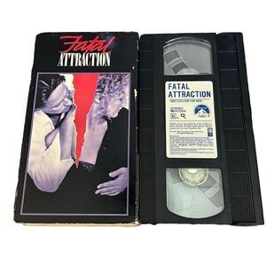 Fatal Attraction VHS Tape Movie Drama